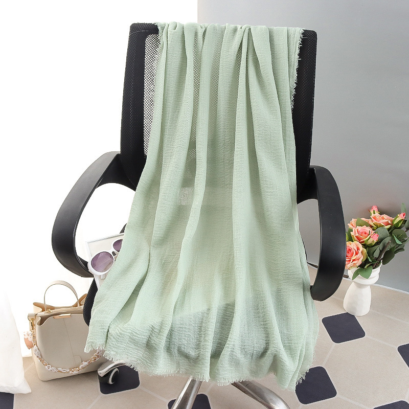 G245 Měkký a prodyšný voilový hidžáb