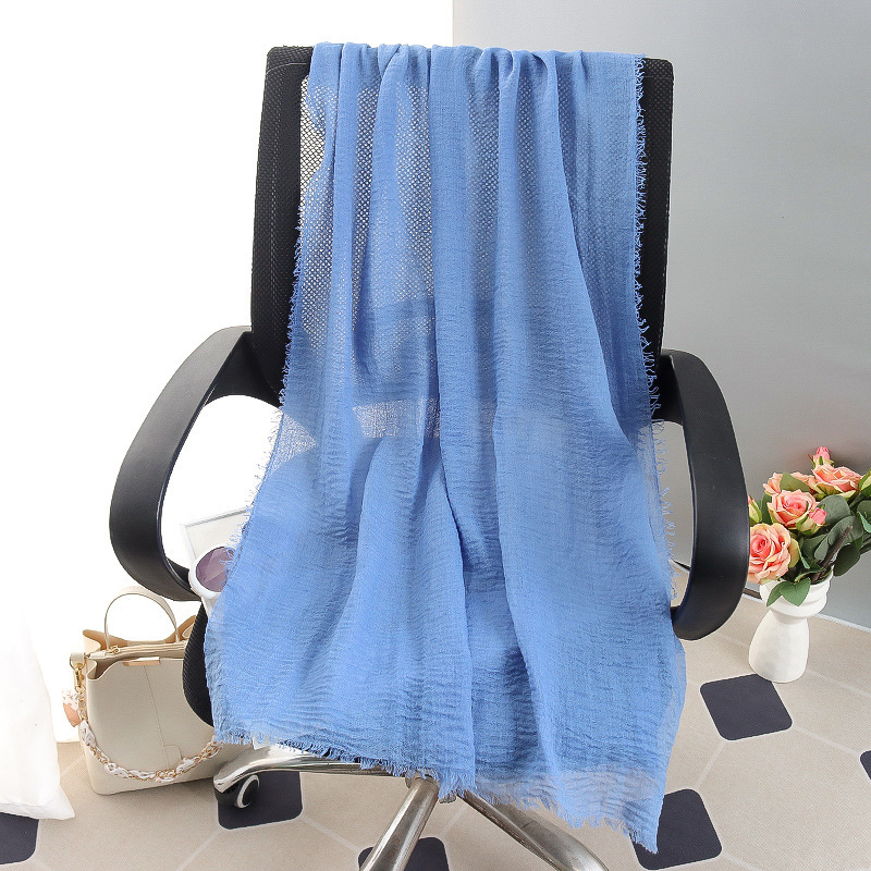 G245 Měkký a prodyšný voilový hidžáb