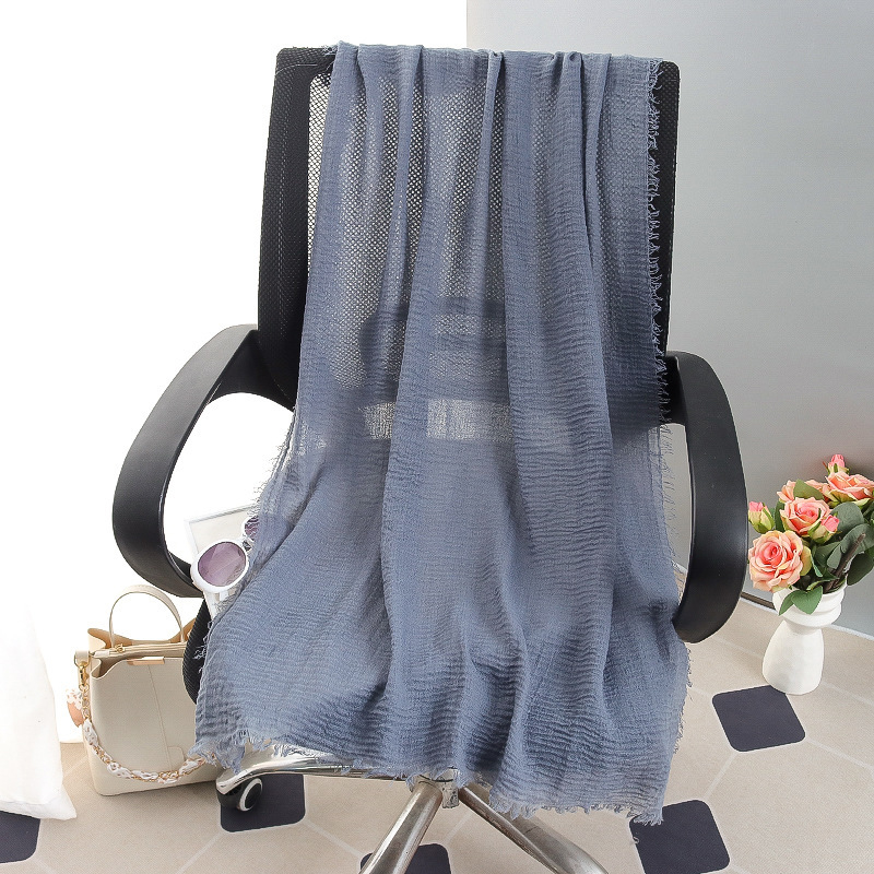 G245 Měkký a prodyšný voilový hidžáb