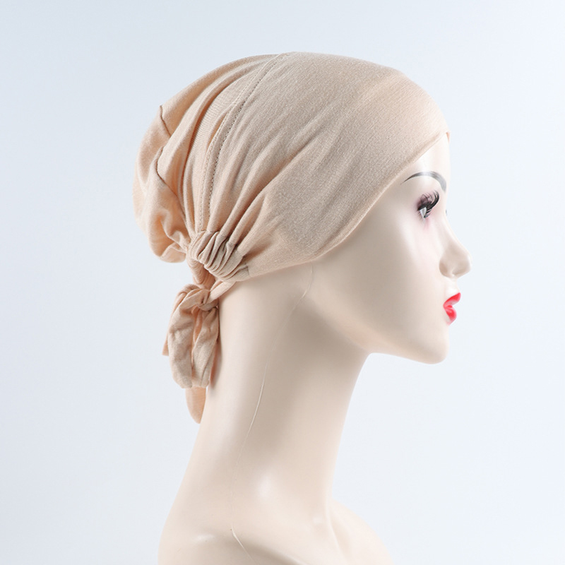 G299 Protiskluzová pevná hidžábová spodní čepice