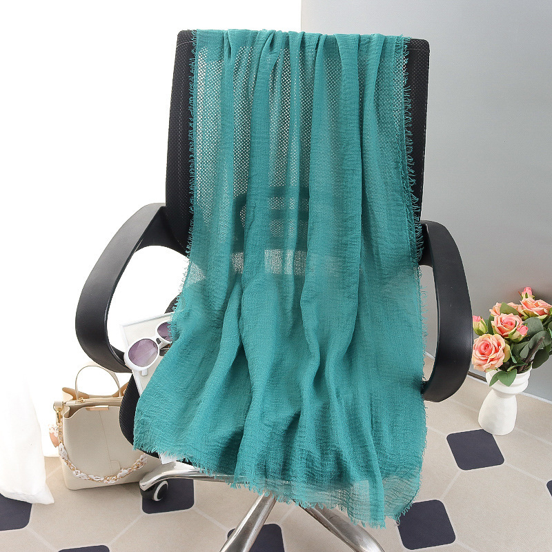 G245 Měkký a prodyšný voilový hidžáb