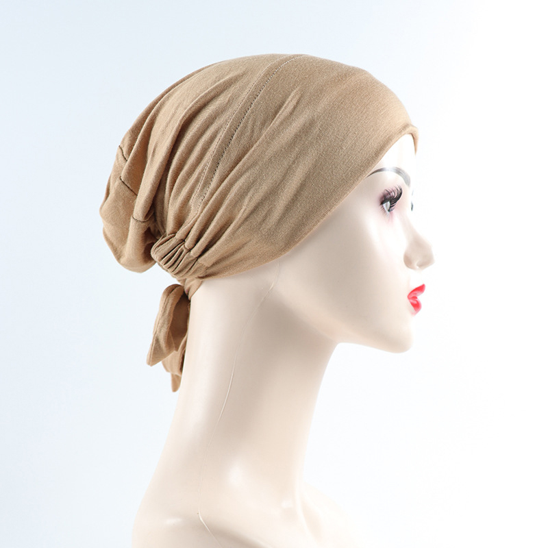 G299 Protiskluzová pevná hidžábová spodní čepice