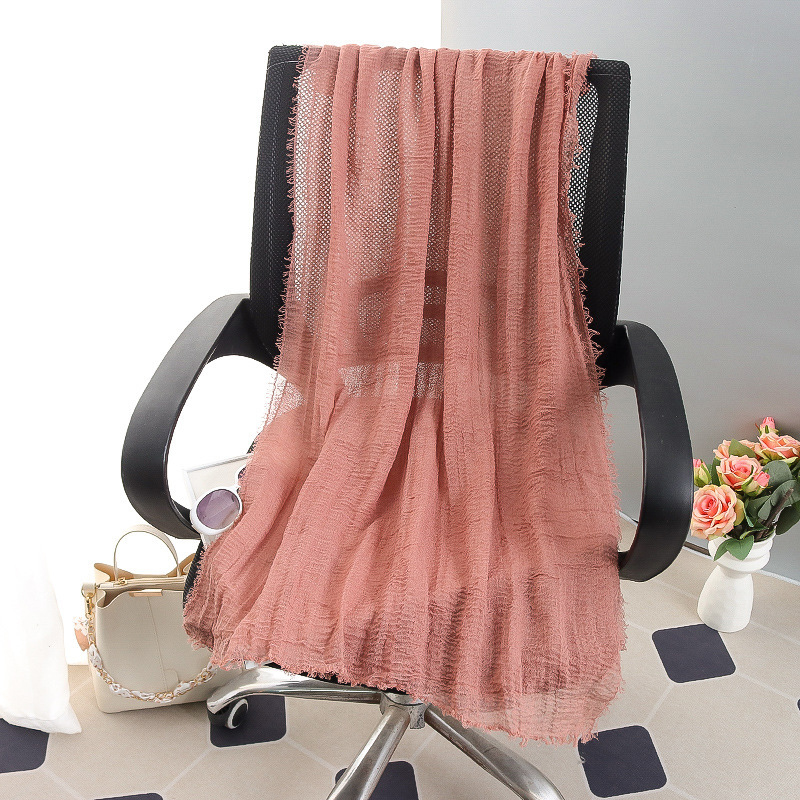 G245 Měkký a prodyšný voilový hidžáb