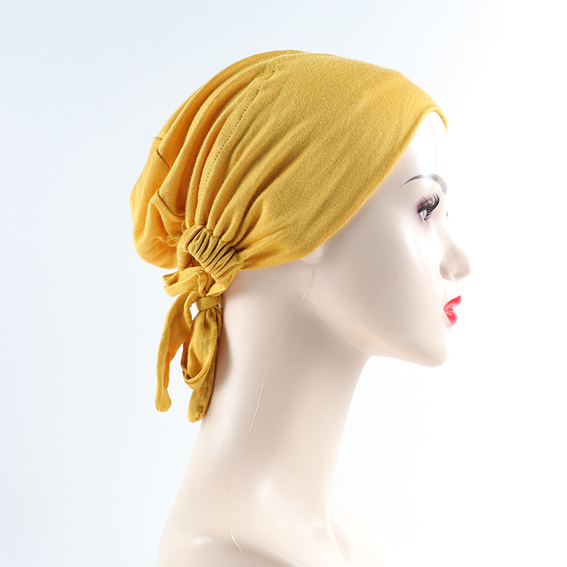 G299 Protiskluzová pevná hidžábová spodní čepice