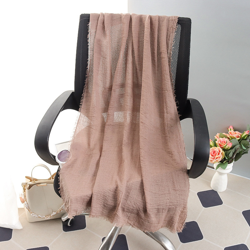 G245 Měkký a prodyšný voilový hidžáb