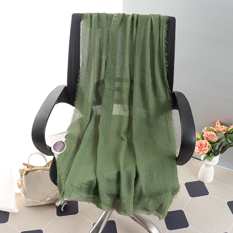 G245 Měkký a prodyšný voilový hidžáb