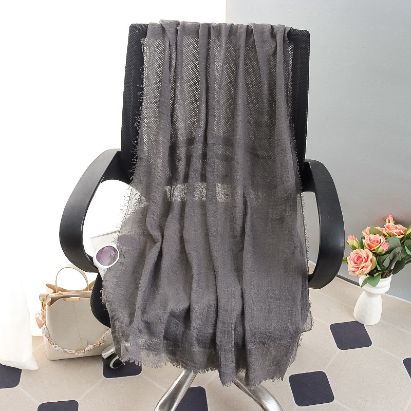 G245 Měkký a prodyšný voilový hidžáb