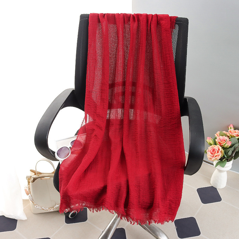 G245 Měkký a prodyšný voilový hidžáb