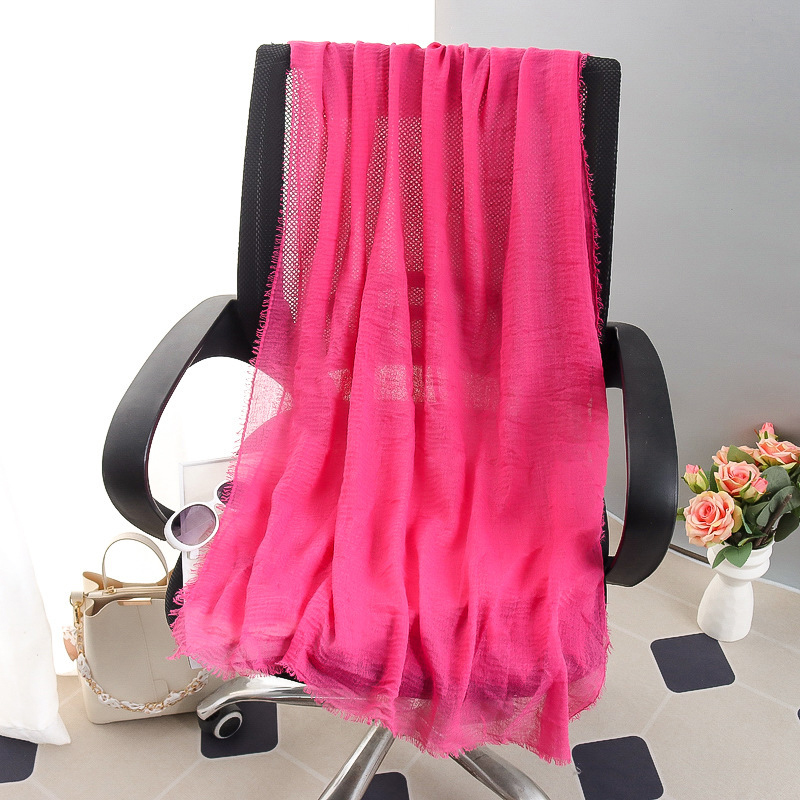 G245 Měkký a prodyšný voilový hidžáb