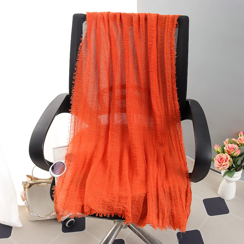 G245 Měkký a prodyšný voilový hidžáb