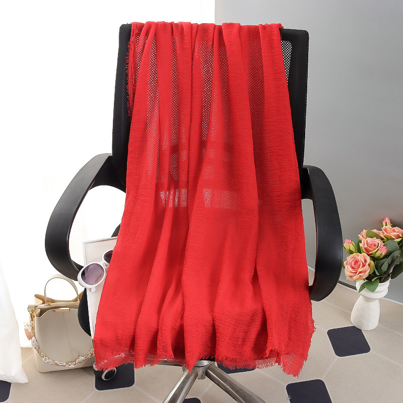 G245 Měkký a prodyšný voilový hidžáb