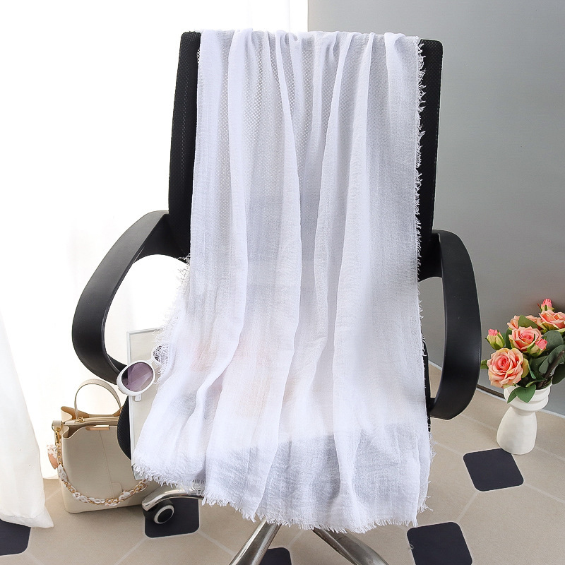 G245 Měkký a prodyšný voilový hidžáb