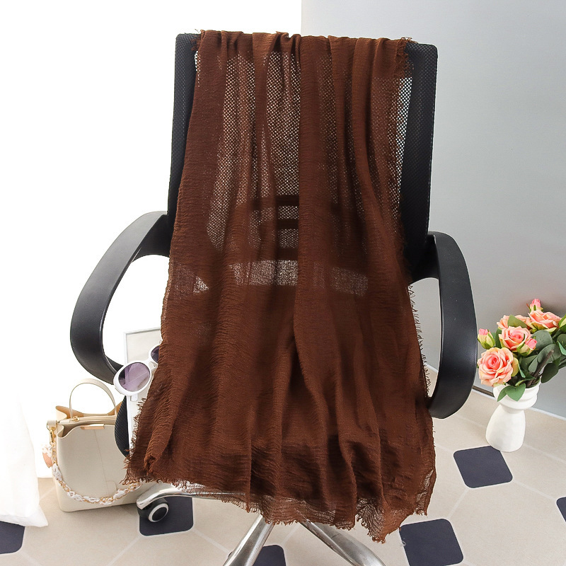 G245 Měkký a prodyšný voilový hidžáb