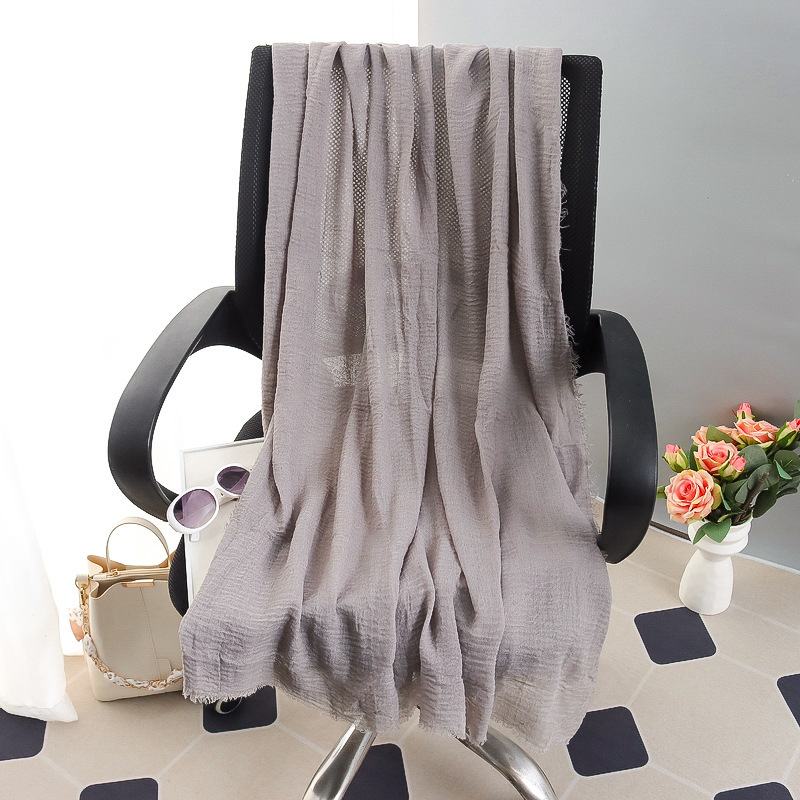 G245 Měkký a prodyšný voilový hidžáb