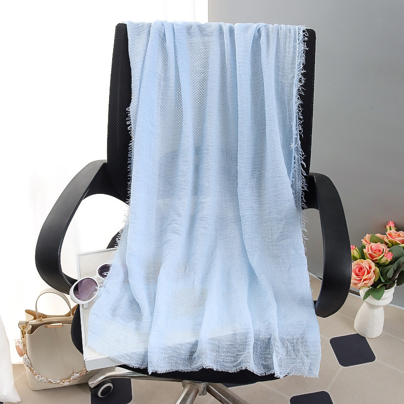 G245 Měkký a prodyšný voilový hidžáb