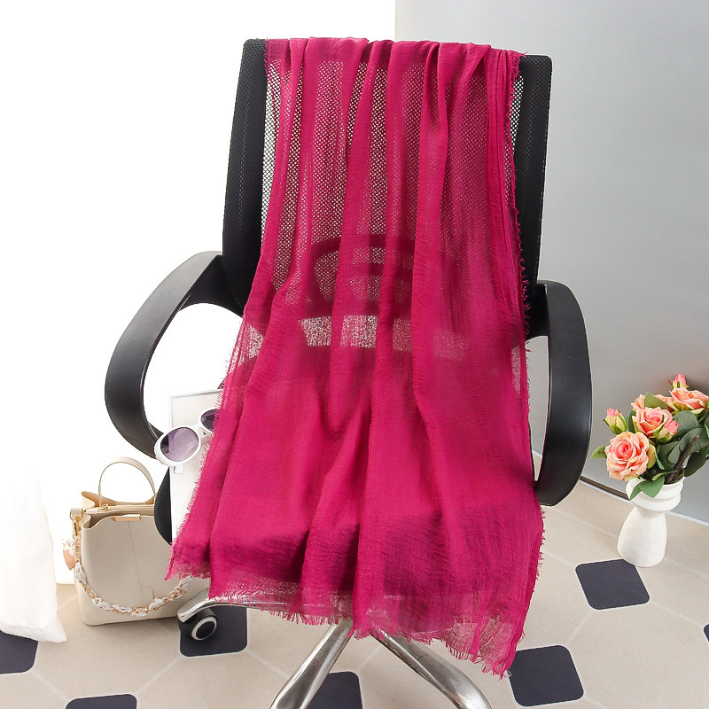 G245 Měkký a prodyšný voilový hidžáb