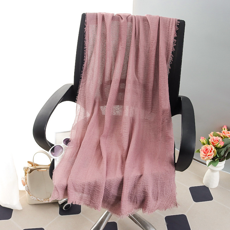 G245 Měkký a prodyšný voilový hidžáb