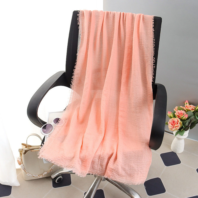 G245 Měkký a prodyšný voilový hidžáb