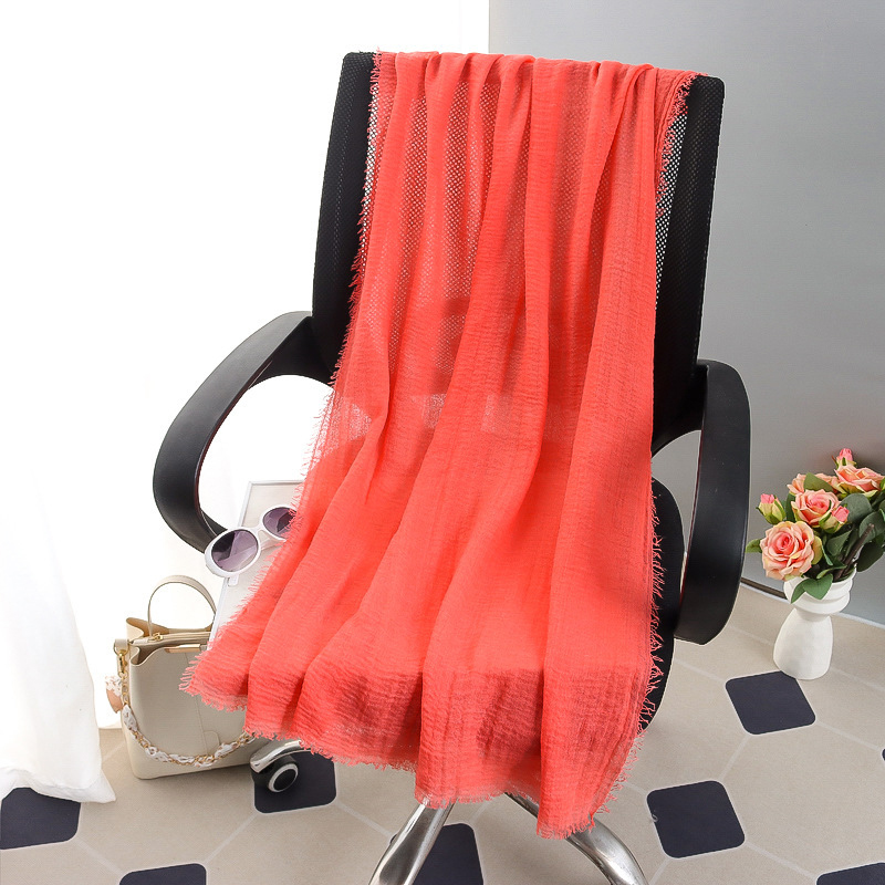 G245 Měkký a prodyšný voilový hidžáb