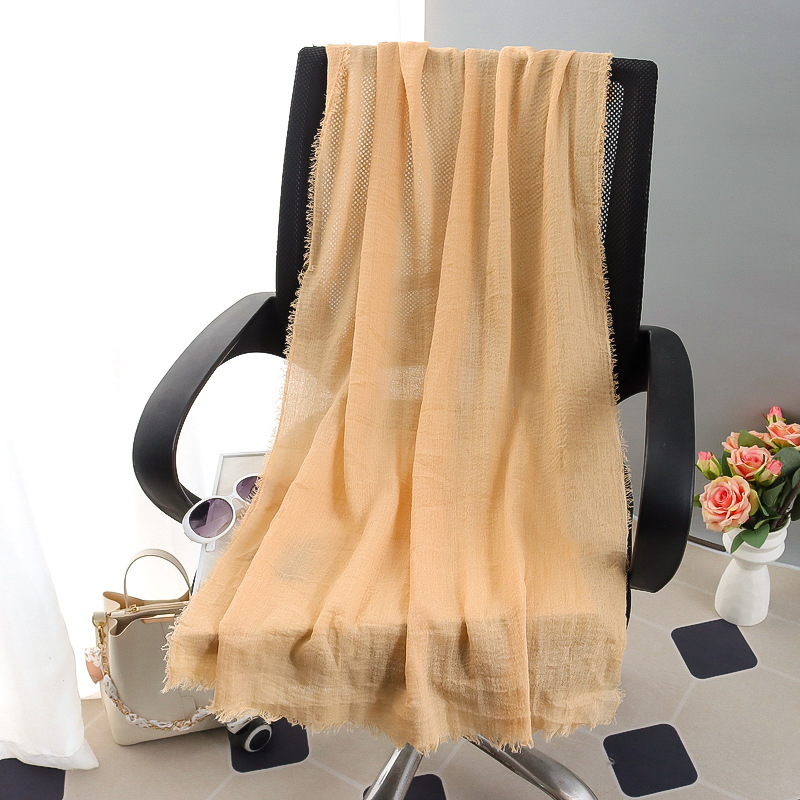 G245 Měkký a prodyšný voilový hidžáb