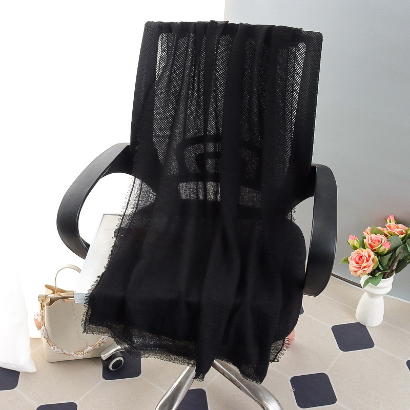 G245 Měkký a prodyšný voilový hidžáb