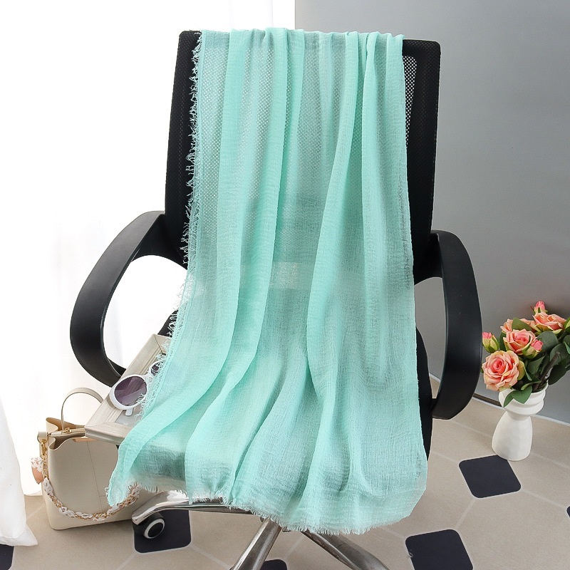 G245 Měkký a prodyšný voilový hidžáb