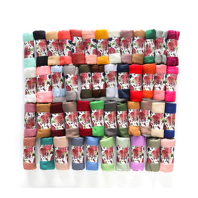 G245 Měkký a prodyšný voilový hidžáb