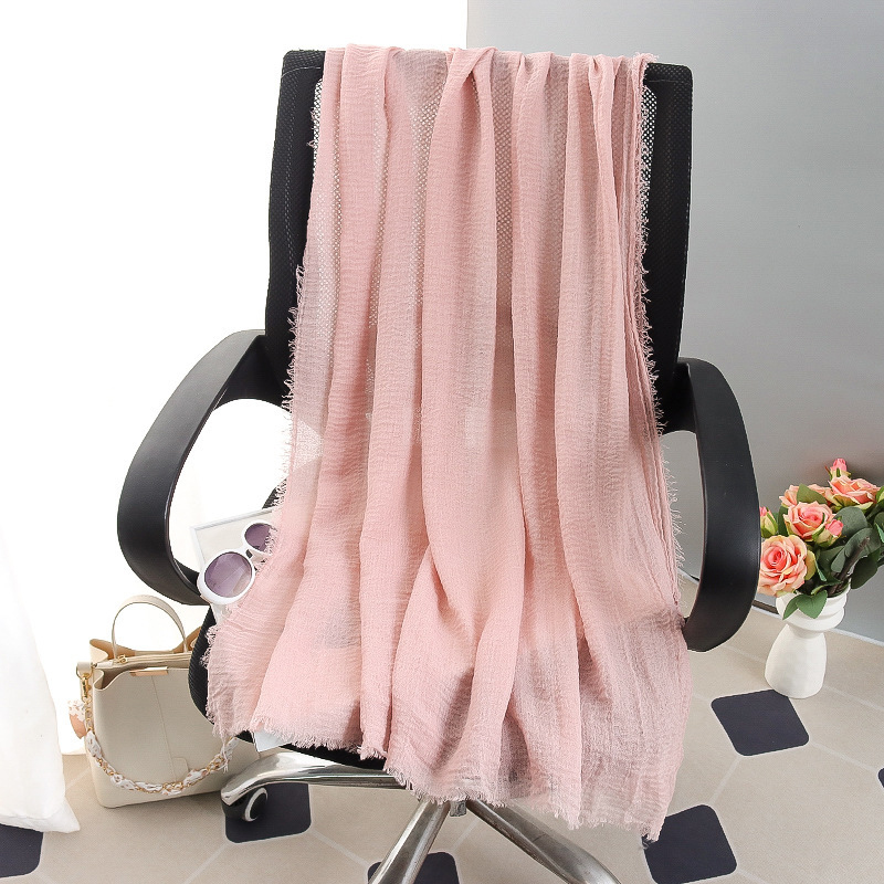 G245 Měkký a prodyšný voilový hidžáb