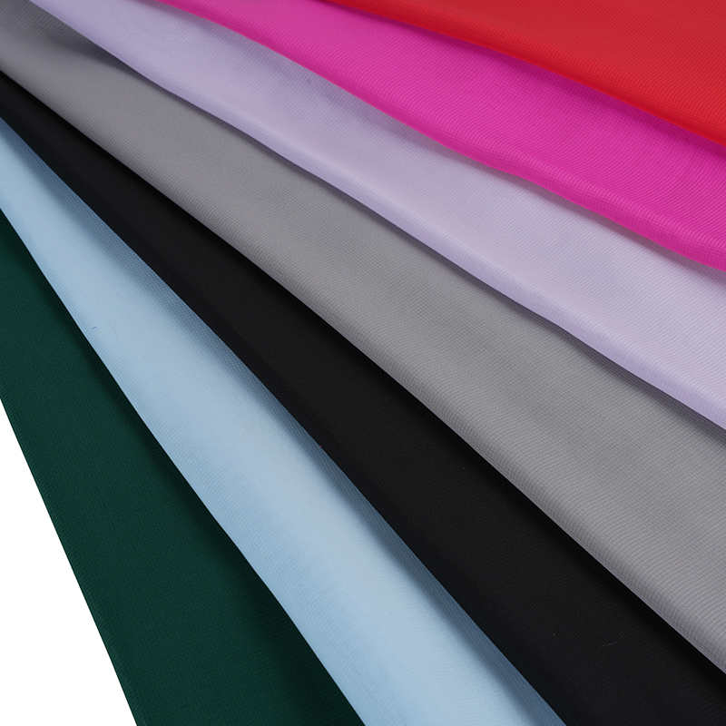 Barvení plochého šifonu 100d/18t