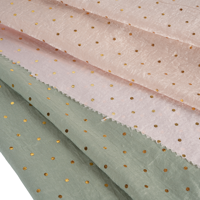 2026 Sametový saténový válec s tečkovanou fólií na ražení