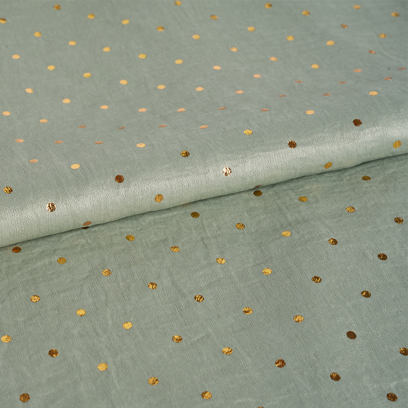 2026 Sametový saténový válec s tečkovanou fólií na ražení