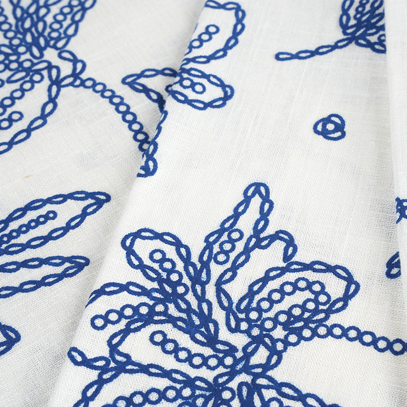 12S viskózové prádlo s květinovým pěnovým potiskem