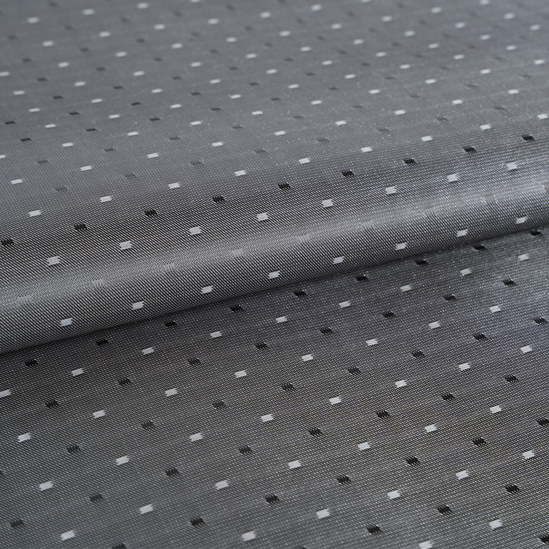 Kationtové čtvercové tečkové malé žakárové barvení