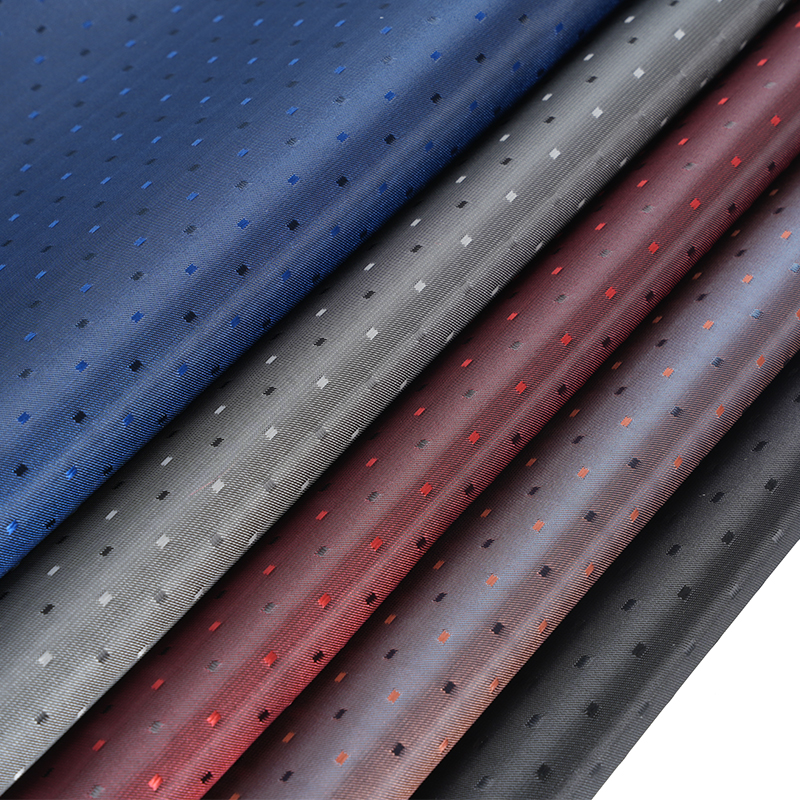 Kationtové čtvercové tečkové malé žakárové barvení