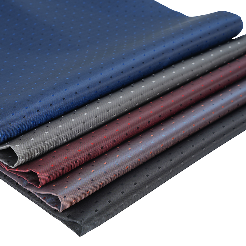 Kationtové čtvercové tečkové malé žakárové barvení