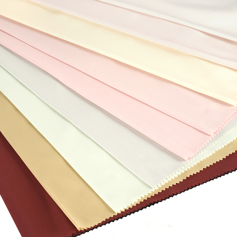 230T vysoce elastická hedvábná pongee tkanina