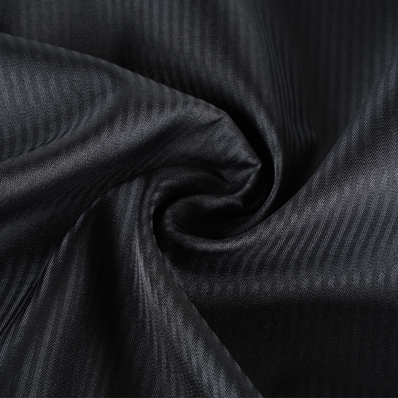 Polyesterová pruhovaná tkanina na kapsy