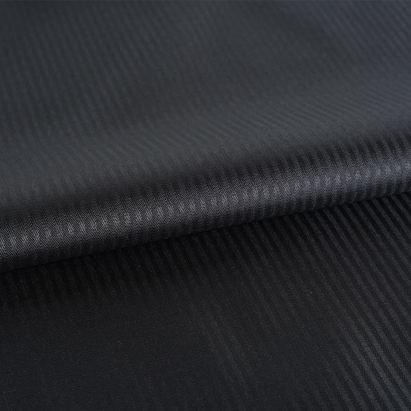 Polyesterová pruhovaná tkanina na kapsy