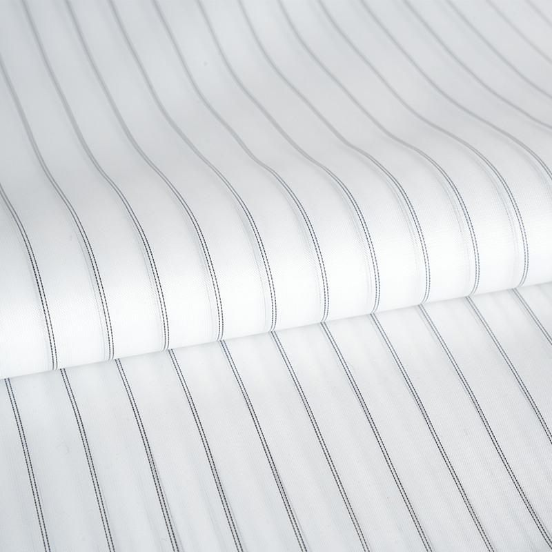 Klasická košilová tkanina s polyesterovou podšívkou s rukávy na oděvy