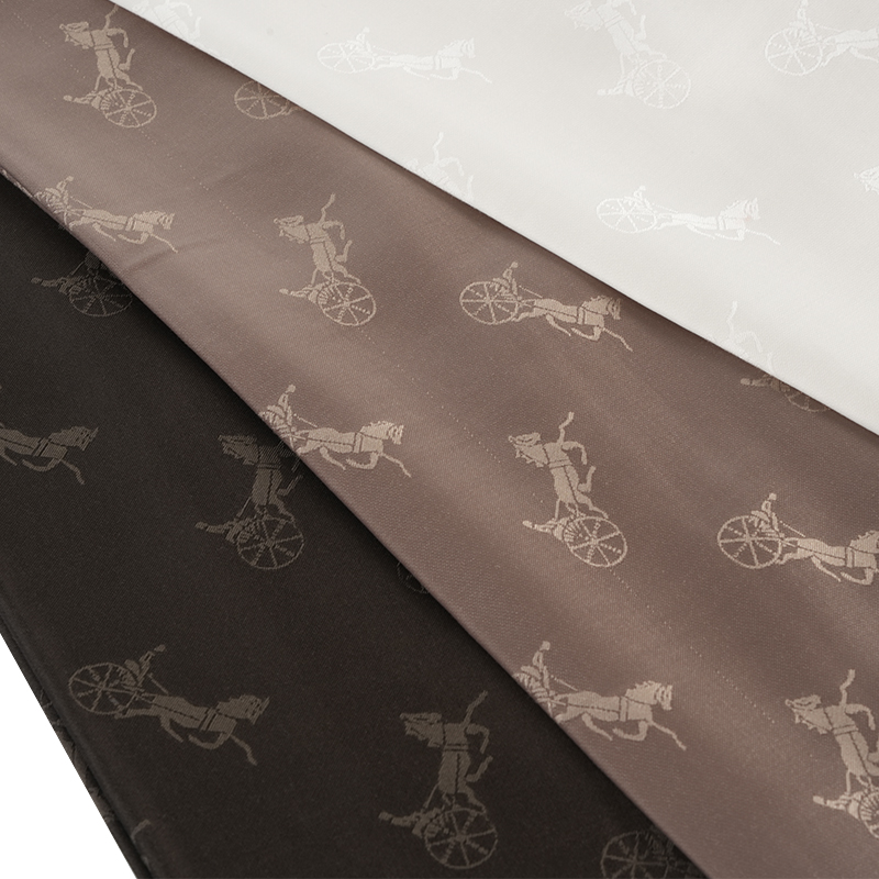 Polyesterová/bavlněná žakárová tkanina