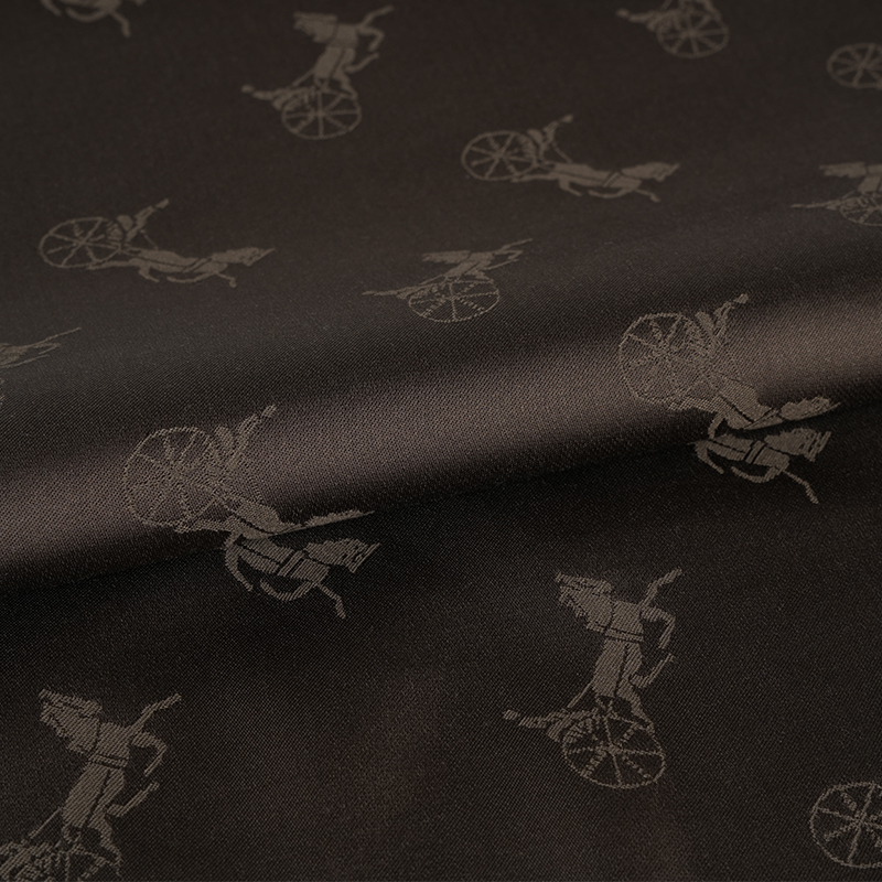 Polyesterová/bavlněná žakárová tkanina