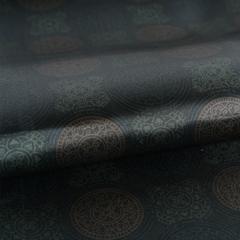 180T Light Spinning Hazy Ice Cream Print Fabric